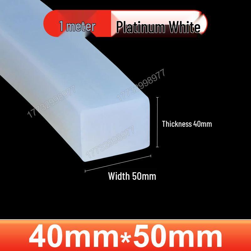 High-Temperature Resistant Transparent Silicone Rubber Sealing Strip