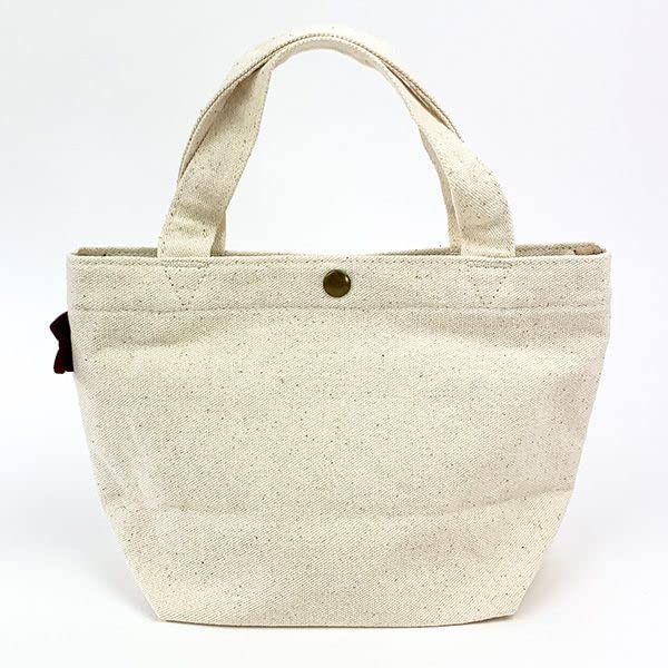 Hapitas Canvas Mini Tote Lunch Flower Natural Bag, Bag, Moomin, Women's, MC15, Gift,