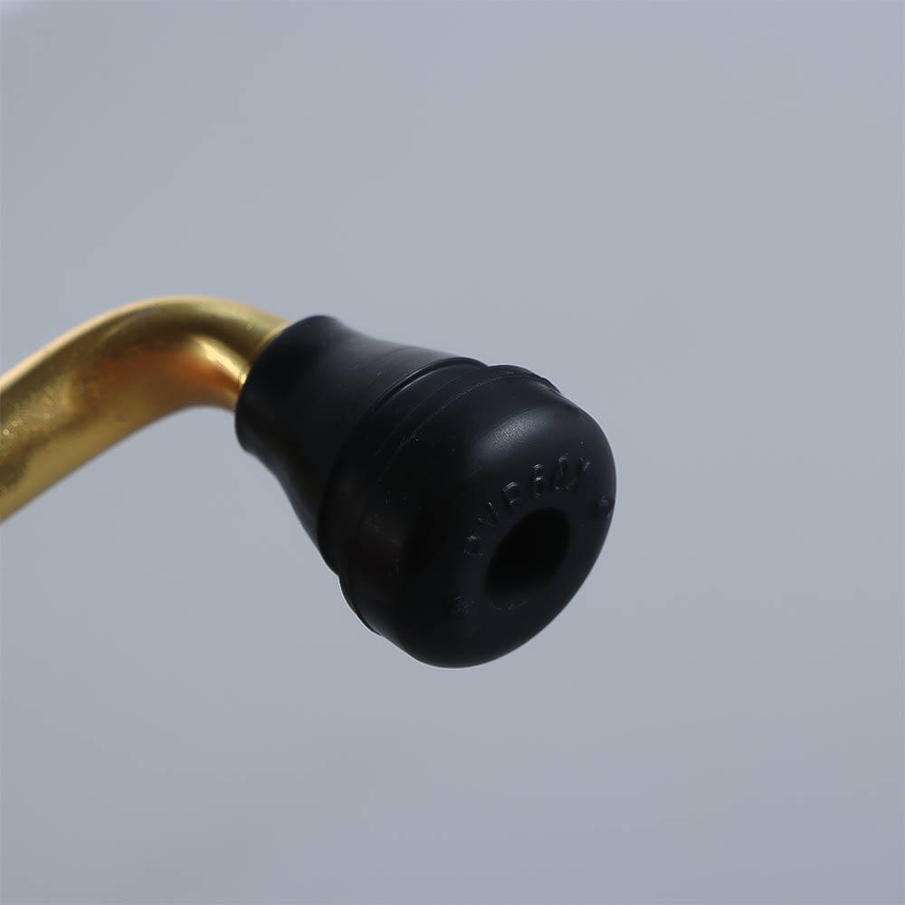 PVR70 Rubber Brass Right Angle Stem Caps Scooter Tyre Valves Motorcycles 90 Degree Tyre Valves Stem