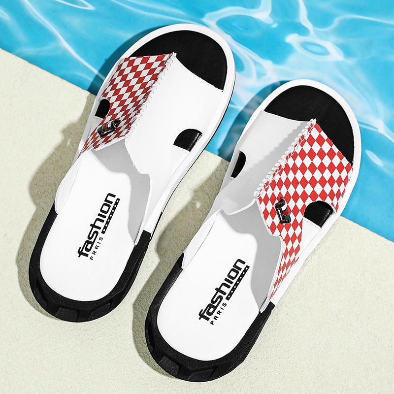 Sommar 2025 Gränsöverskridande Herr Non-Slip Utomhus Enremmig Strandtofflor