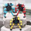 Deformable Robot Decompression Fingertip Toy DIY Deformable Robot Funny Sensory Fidget Toys for Kids Adults Anxiety Stress Relief Toy
