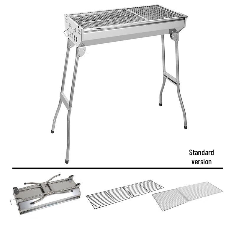OEINGCA Portable Folding Charcoal BBQ Grill