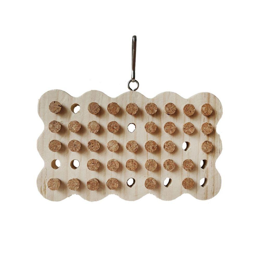 

Butterflies/Sun Parrot Chewing Toys Bite Resistant Parrot Pecking Toy Bird Cage Wave