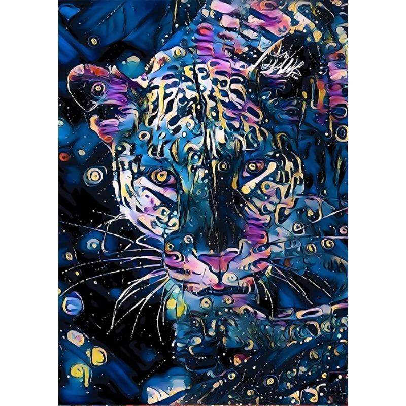 Vapour Abstract Animals Oil Painting Poster Vintage Abstract Oil Painting Animals Art Decor Home Room Aesthetic Canvas Prints