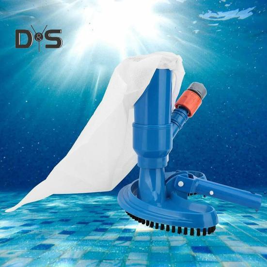 Tête D'aspiration Pour Piscine Demi-lune - Flexible, Diamètre 3 Cm, Nettoyage Facile Des Parois Et Fond
