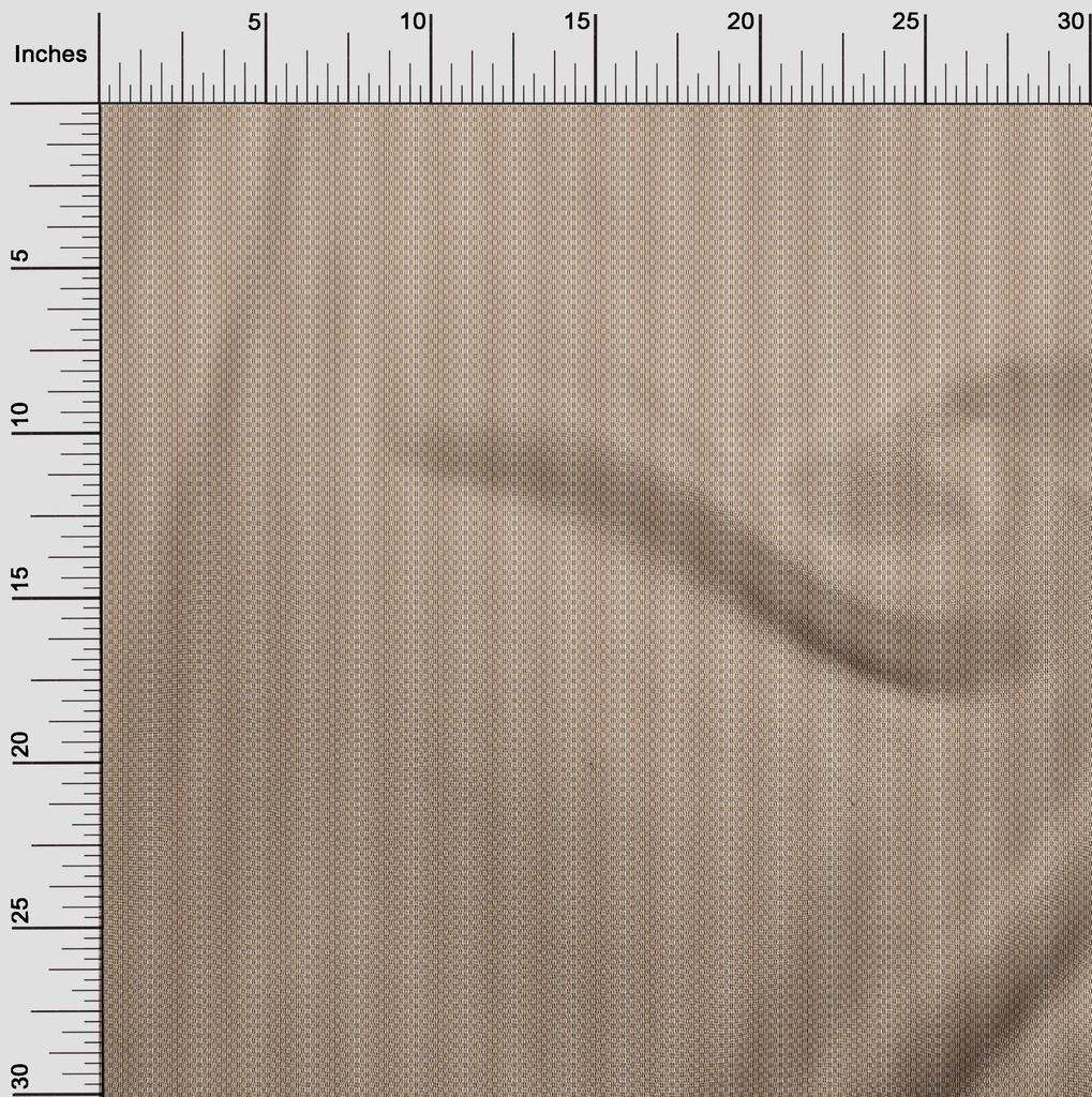 oneOone Cotton Flex Brown Fabric Stripes Lines Texture  Quilting Supplies Print Sewing Fabric By The Yard 40 Inch