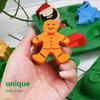 Christmas Silicone Baking Molds Food-Grade Tree Gingerbread Santa Shape Cake Chocolate Mousse Mould Non-Stick DIY Holiday Tools