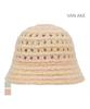 VANAKE Knit Hat With Woven Texture_Vb45Amm302Z