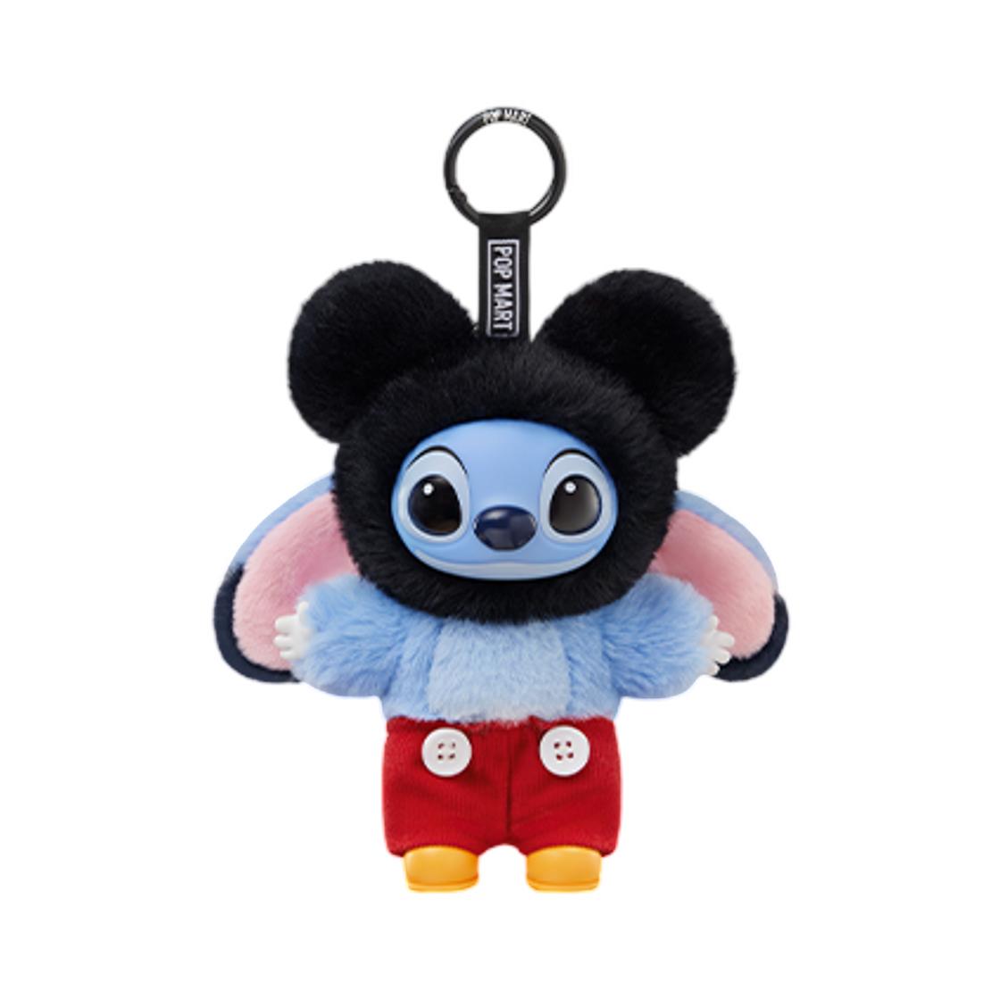 Pop Mart Stitch Adventure Series Vinyl Plush Pendant Mickey Stitch (Opened Case) ONE SIZE
