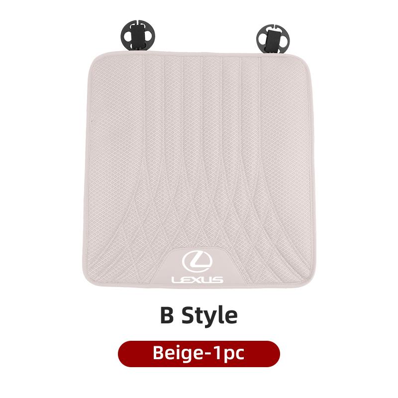 Coussin de siège en soie glacée pour voiture Respirant Antidérapant Housse de siège Accessoires Pour Lexus CT ES GS NX IS250 CT200h IS300h ES300h RX400 HD7