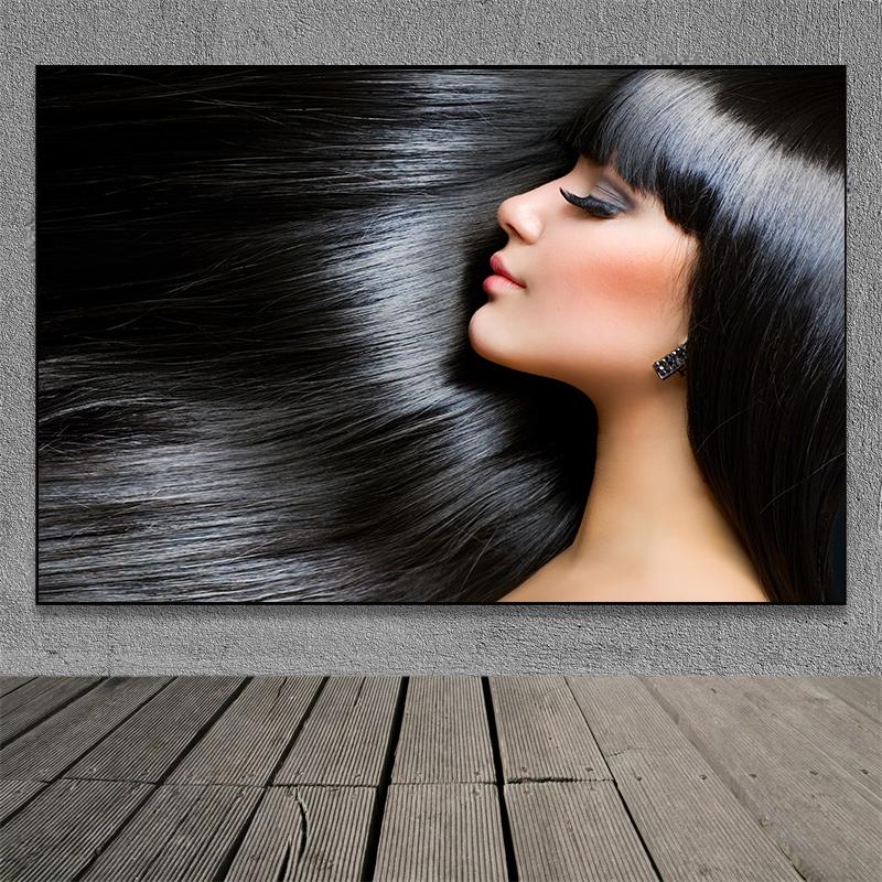 Hairdresser Barber Hair Salon Canvas Painting Hairstyle Posters Wall Art for Living Room Barber Shop Home Decoration