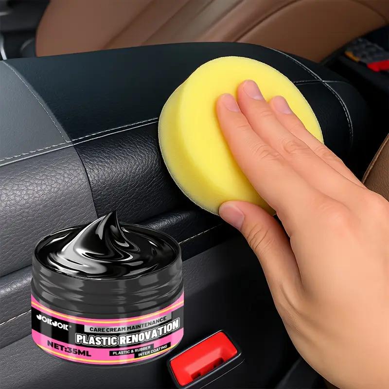 Plastic Polishing Paste - Vehicle, Truck, Motorcycle Scratch Remover, Brightener and Protective Wax - Long-Lasting Shine
