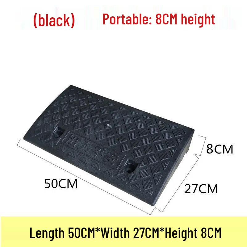 Plastic Car Curb Ramp Threshold Mat for Road Climbing