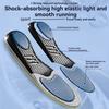 Silicone Sports Insole - Shock-absorbing, Comfortable Cushioning, Suitable for Running and Standing, with Arch Support, Insole