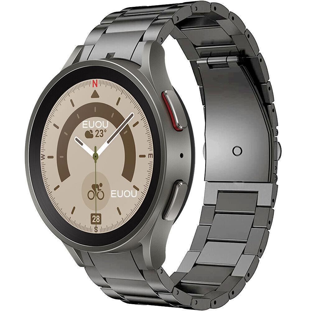 Titanový řemínek pro hodinky Samsung Galaxy Watch 4 5 40 mm 44 mm Watch 5 Pro 45 mm Watch4 Classic 46 mm 42 mm řemínek k hodinkám