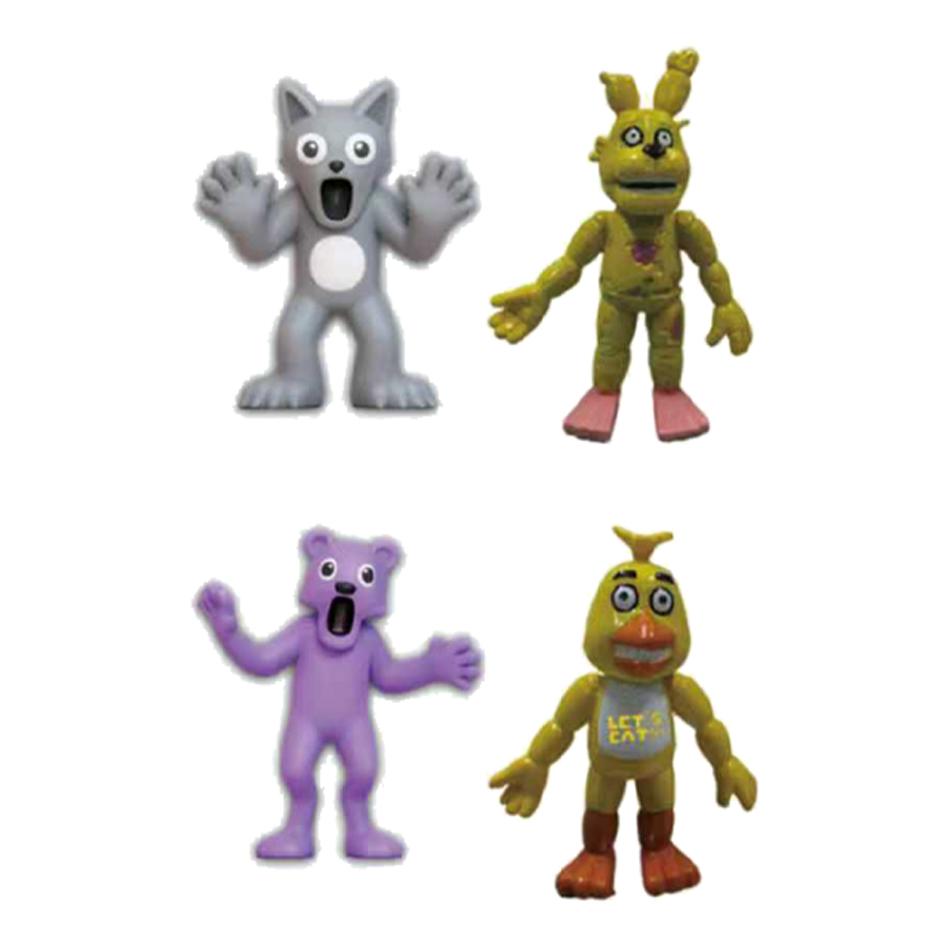 Hot Nights The Forest Action Figure Deer Owl Goat Figurine Desktop Model Ornaments Toys Doll Fans Christmas Gifts 12pc/set 99 In Poseable Articulated