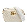 [Pre-Owned] GG Marmont Series Marmont Versatile Gold Logo Chain Quilted Leather Camera Bag - Very Good #S5PS3V