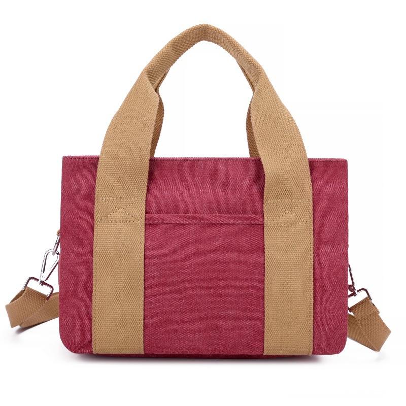 Канвас Сумка Женская Сумка через плечо Сумка на плечо Сумка фиолетовый