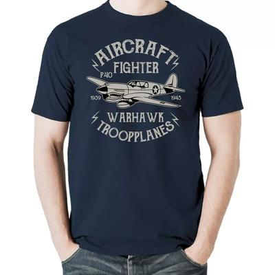 Flugzeug Flugzeug Jäger Warhawk Flug Flughafen Motor Fliegen T-Shirt Tee Geschenk Neues Unisex-T-Shirt
