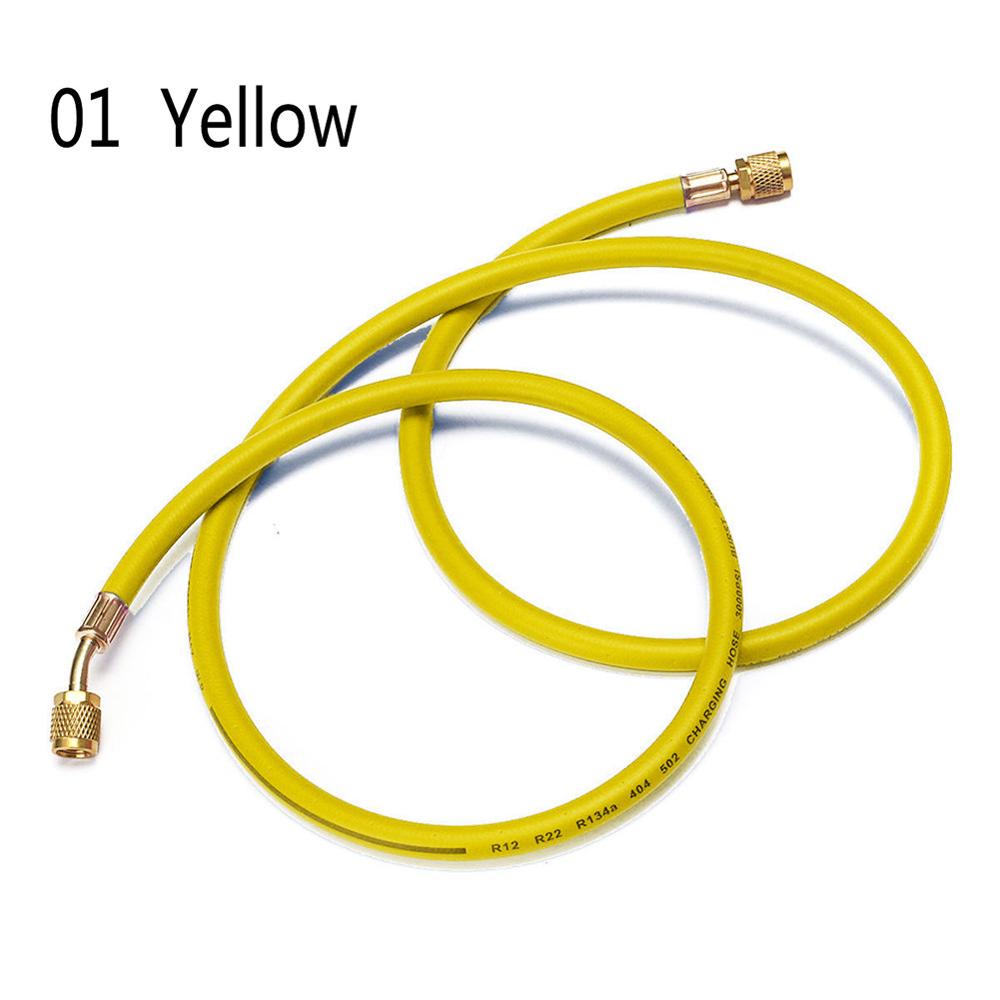 1Pc High Quality Optional Color Refrigeration Charging Hoses 1.5m Air Conditioning R134a HVAC 5FT Car Accessories