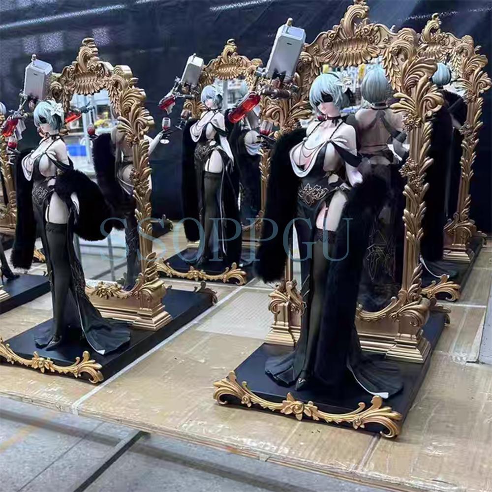 60CM NieR Automata Figure Yorha No Type Anime Girl Action Toy Game Statue Adult Collection Model Doll NEW B 2B PVC 2 Poseable Articulated Scale