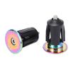 2PCS Mountain Bike Handlebar End Caps Inflatable Adjustable Plated Colorful Aluminum Alloy