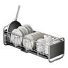 Dish Drain Rack Sponge Holder Large Capacity Strong Load-bearing Multi-purpose Sink