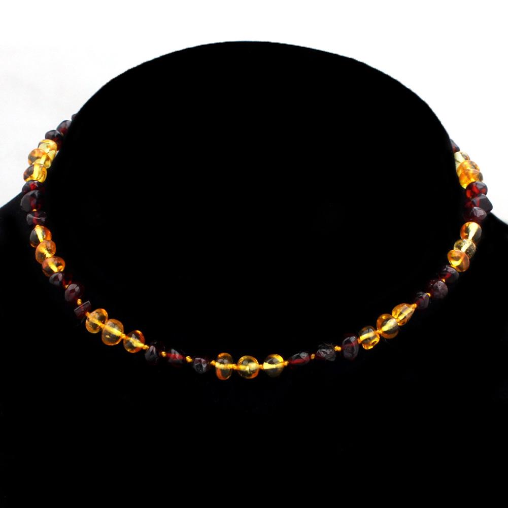 2T Jewelries Retro Women Přírodní jantarový korálkový náhrdelník Šperky Ručně vyráběné dárky ke Dni matek
