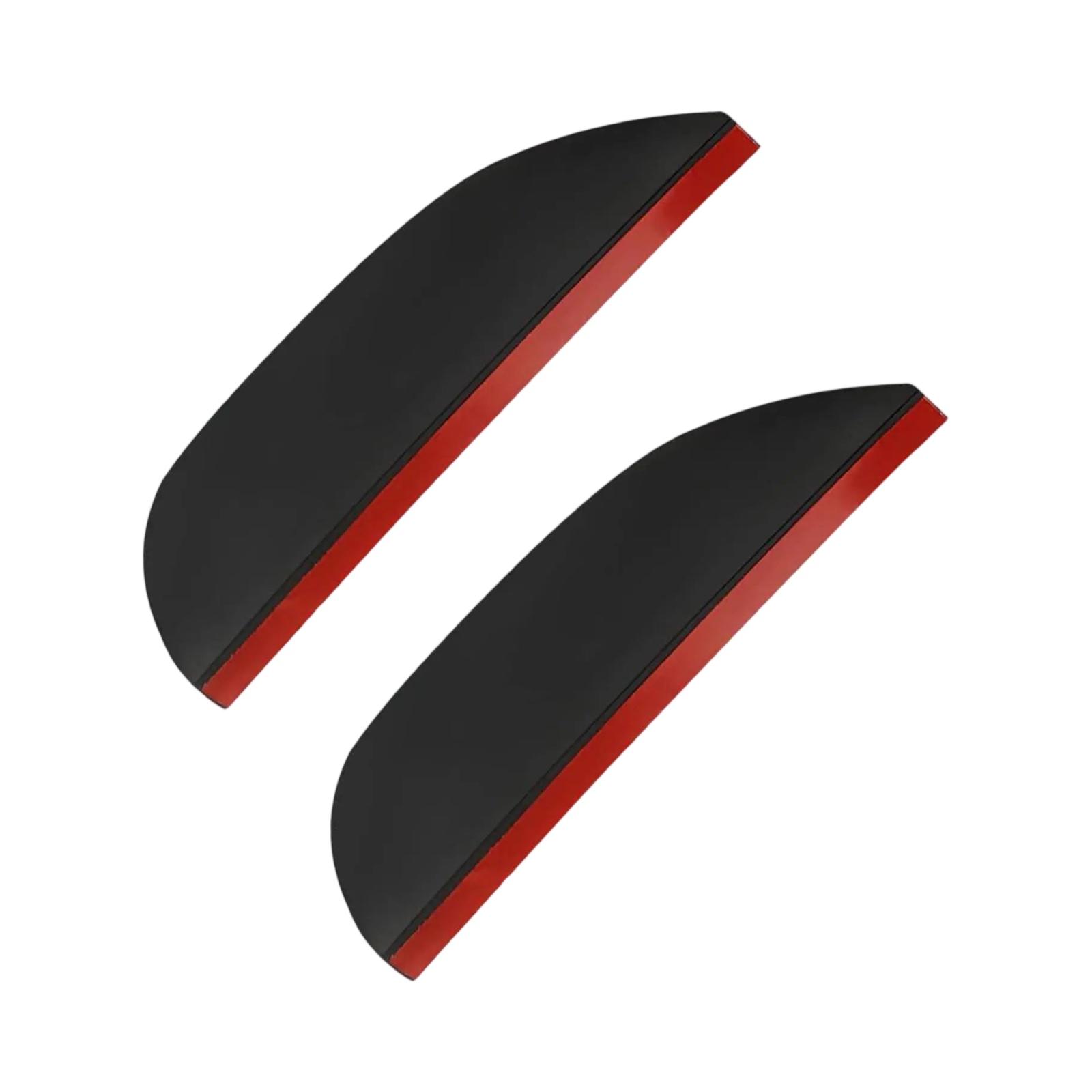 

Carbon Fiber Car Mirror Rain Visor - Rearview Mirror Rain Shield One Size чёрный