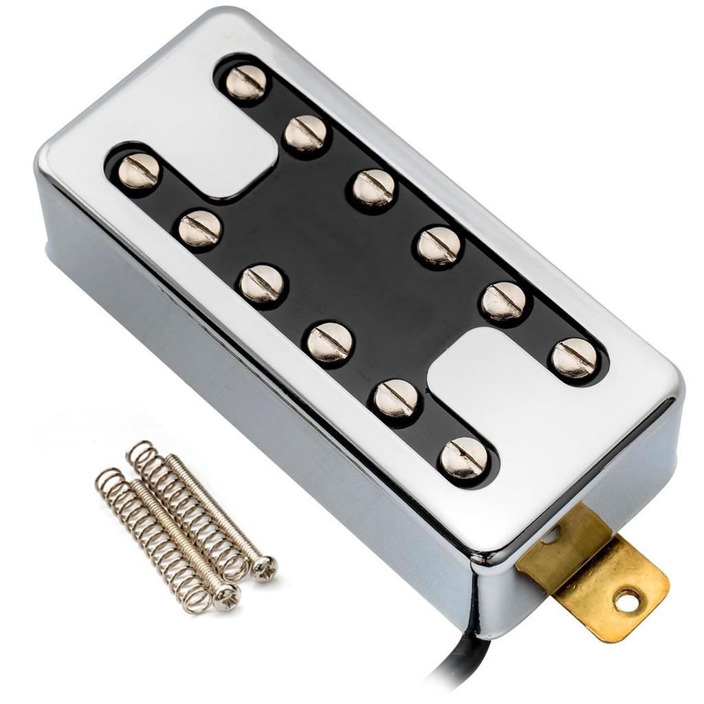 Artec MVH6A Neo Traditional H Filtertron Alnico 5 Humbucker Pickup Bridge Pickup for Electric Chrome Guitar,