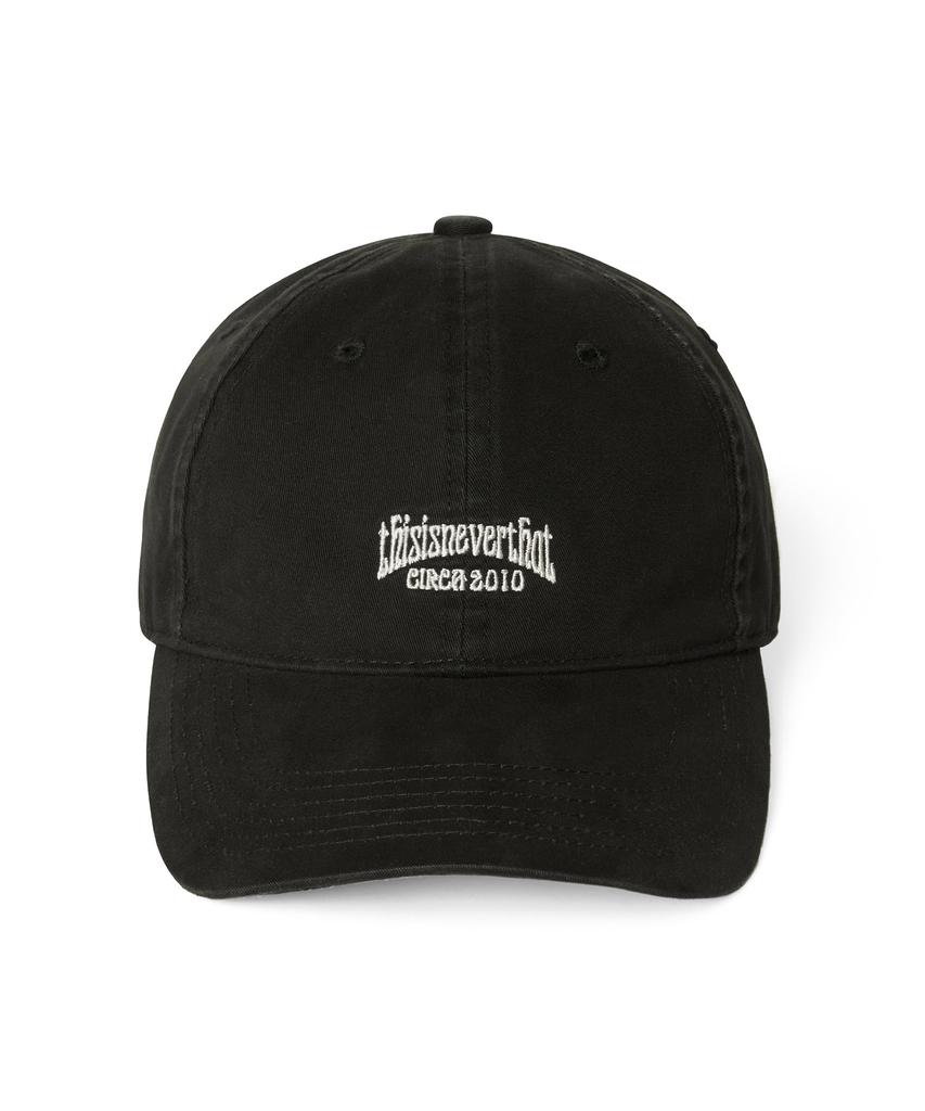 THISISNEVERTHAT Small Rs-Logo Cap Black