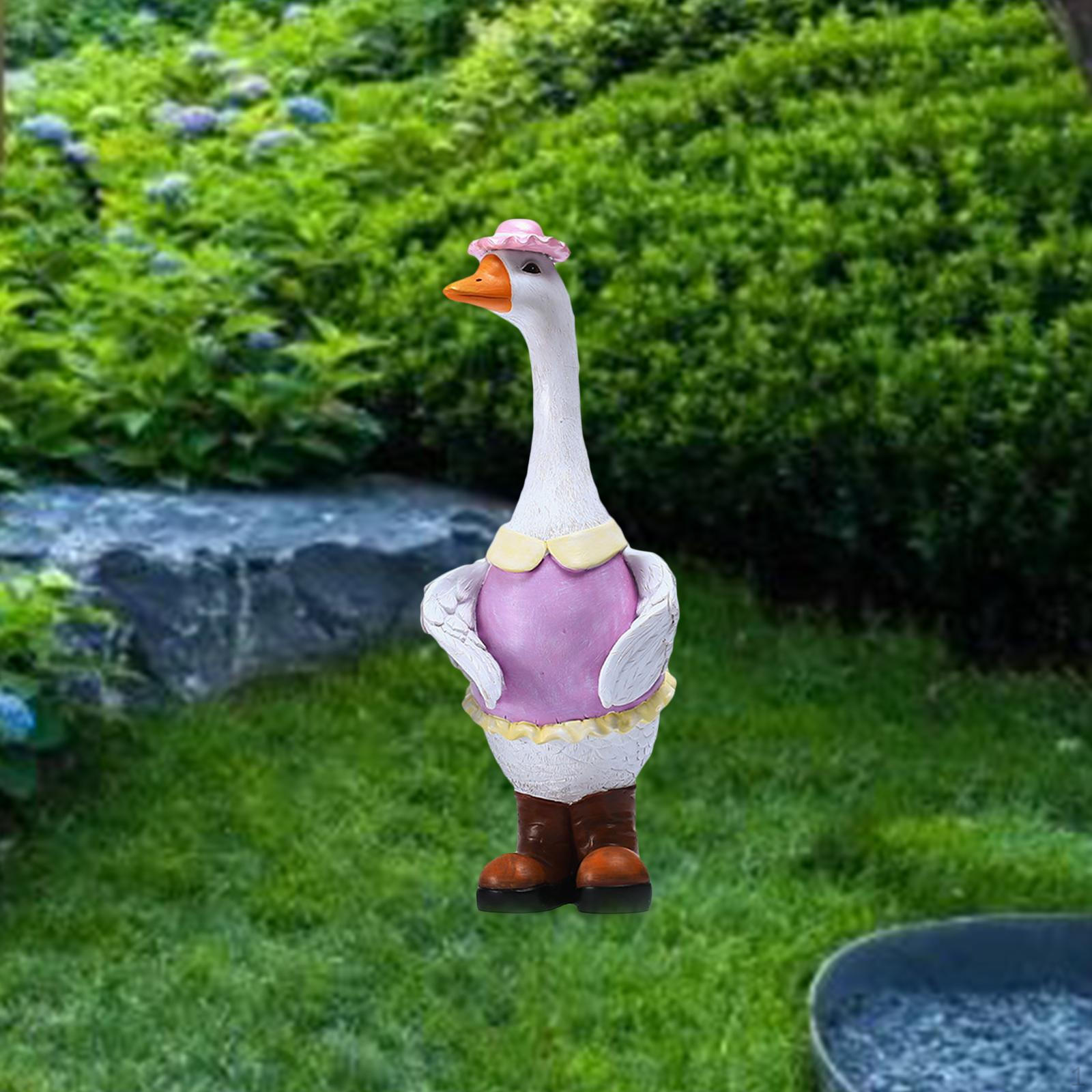 Статуи, смола, имитация, искусственные фигурки для спальни, клумб 18.5x13.5x36.5cm Pink