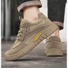 Summer new men's casual trend sports shoes student breathable running shoes thick-soled