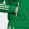Adidas Originals X Sporty&Rich Striped Print Pullover Collar Long Sleeve Jacket Women Jacket Green IB2156