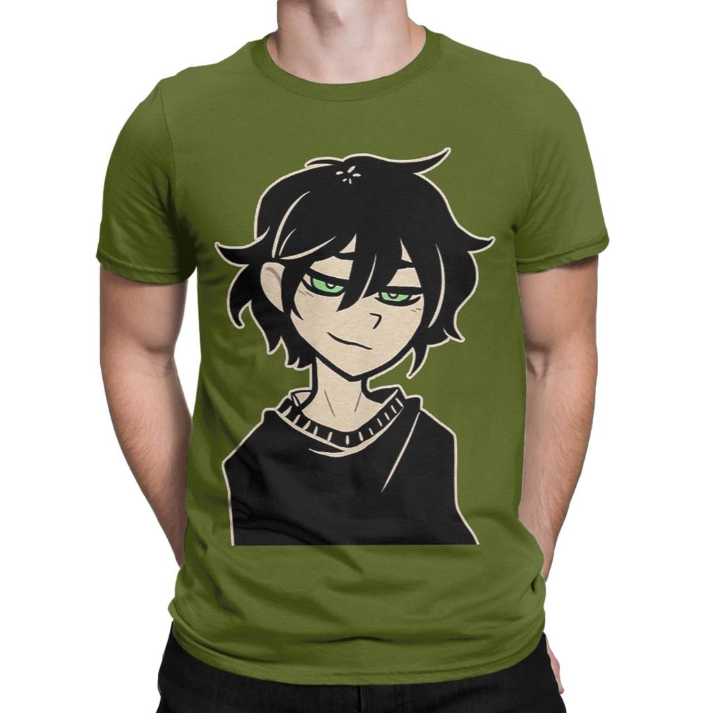 Humorvolles Anime The Coffin Of Andy And Leyley T-Shirt für Herren Rundhals Baumwolle T-Shirt Kurzarm T-Shirts Neuankunft Kleidung