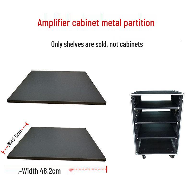 

9U, 12U, 16U, 20U Thickened Disassemblable Amplifier Cabinet with Shelves & Dividers Other