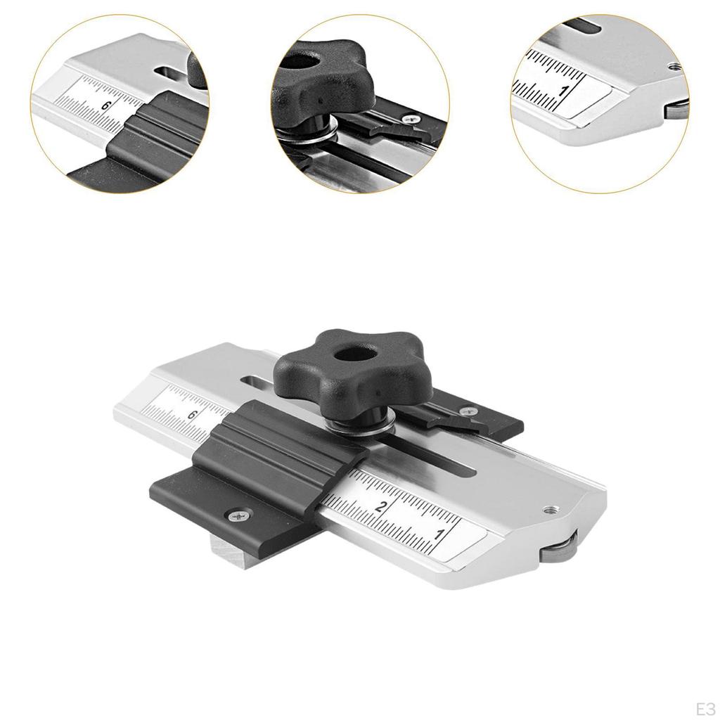 Thin Rip Tablesaw Jig Table Saw Accessories Carpentry Equipment Metal Accurate Repeat Narrow Strip