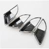 Carbon Fiber Interior Door Handle Bowl Cover Trim For Honda Accord 2008-2013 4pc