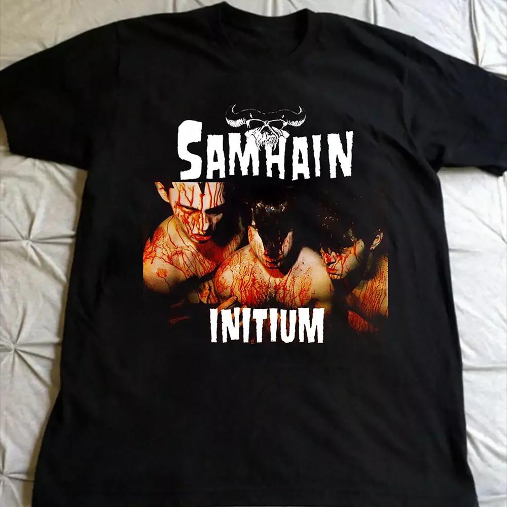 New Band SAMHAIN Shirt Black Unisex All size SHirt AC469 Unisex T-Shirt S