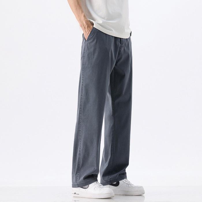 

Summer Thin Jeans Men s Hanging Anti-wrinkle Tianshi Cool Loose Straight Trousers 28