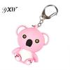 Cartoon Koala LED Suono Portachiavi Auto Portachiavi Borsa Appeso Decorazione Regalo Giocattolo