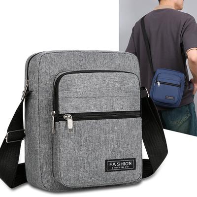 Unisex wasserdichte Umhängetasche, multifunktionale Messenger-Tasche mit großem Fassungsvermögen, geeignet für Outdoor-Reisen und Arbeit