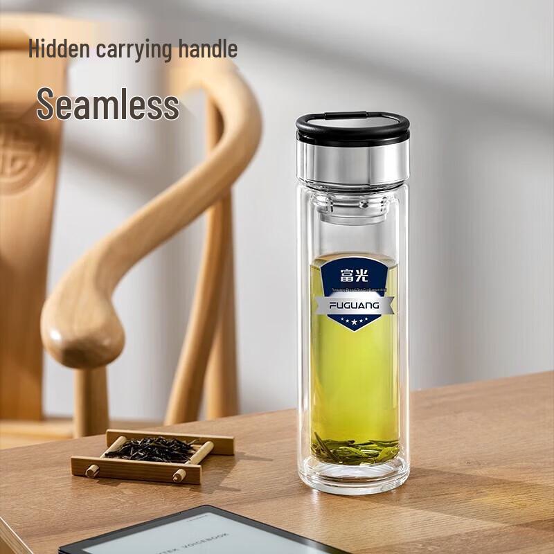 FUGUANG Mingchuan 300ml Glass Cup with Handle