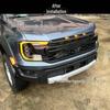 Ford Ranger T9 Raptor Body Kit: Upgraded Grille, Fender Flares, Front Bumper.