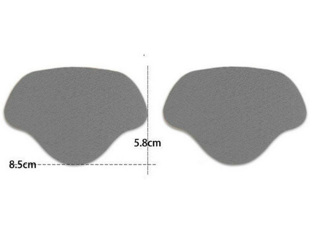 Self-Adhesive Mesh & Leather Heel Repair Patches for Sneakers