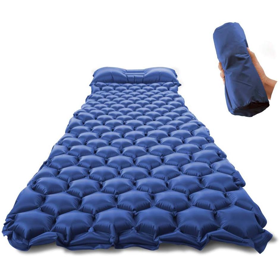 Inflatable Waterproof High Quality Ultralight EVA Sleeping Pad Self Inflating Mattress Camping Hiking Lightweight Sleeping Mat