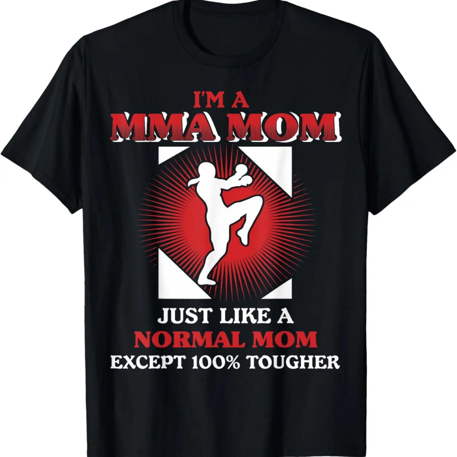 

Mixed Martial Arts Mom Funny MMA Quote T-Shirt XXXXXL чорний