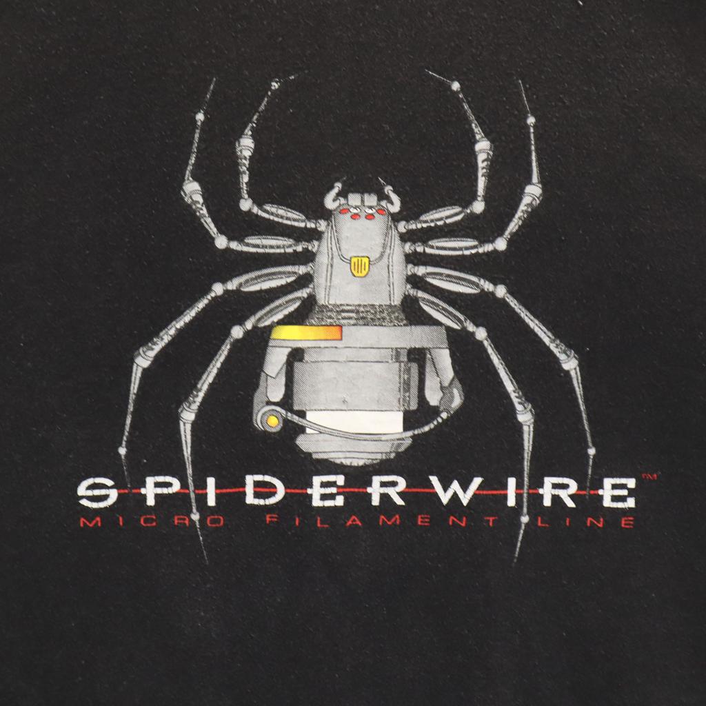 ONEITA 90s Made In USA Old Spider Print Back Short Sleeve T-shirt POWER-T Men's Used