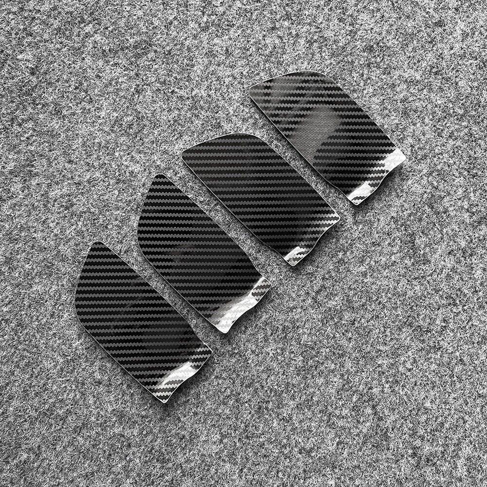 For Nissan Murano 2015-2024 Carbon Fiber Metal Look Inner Door Handle Stickers