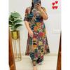 Premium Floral Fine Cotton Kurti Pant Set Women Party Wear Top Kurta Cord Set